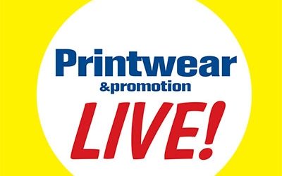 Come and see us at Printwear & Promotion Live @ NEC